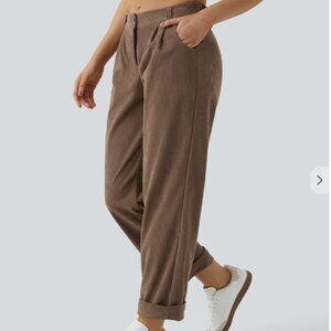 (NWT) Mid Rise Side Pocket Corduroy Casual Pants (small)